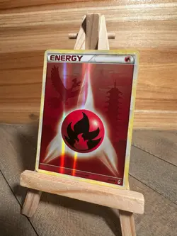 Pokemon Call of Legends Holo Fire Energy #89/95 Moderately played - Image 1