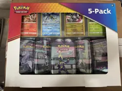 Pokemon Mini Tin (5) Galar Powe Box Set Costco Evolving Skies & Fusion Strikes - Image 1