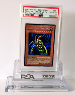 Perfectly Ultimate Great Moth tsc-001 (PSA 10) Prismatic-Secret Rare Yu-Gi-Oh! - Image 1