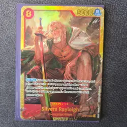 Silvers Rayleigh OP08-118 SEC One Piece Trading Card Game Two legends English - Image 1