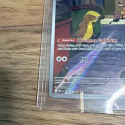 Gumshoos Illustration Rare 153/132 Mega Evolution Pokemon TCG Near Mint Card NM - Image 2