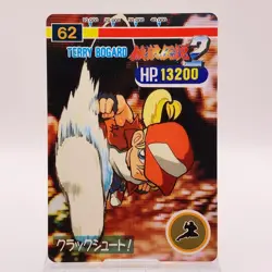 Terry Bogard Fatal Fury 2 Trading Card TCG Japanese Vintage SNK 62 C69 - Image 1