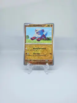 099/167 HISUIAN GROWLITHE | REVERSE HOLO | TWILIGHT MASQUERADE POKEMON CARD - Image 1