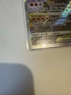 Pokemon TCG Charizard VSTAR SWSH262 Holo Black Star Promo Card NM-NM+ Condition - Image 2