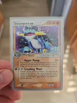 Pokemon Swampert EX 95/95 2004 World Championships Vintage Card LP/MP - Image 3
