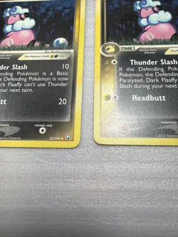 DARK FLAAFFY 33/109 - Ex Team Rocket Returns 2004 Pokemon Card 2x 2 Copies - Image 3
