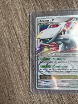 Arceus LV.X DP53 Holo Diamond and Pearl Promo Card LP to HP - Image 3