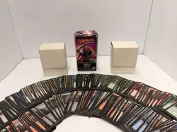 Magic The Gathering MTG Card Lot 240 In Cases & Challenger Deck: Vehicle Rush - Image 1