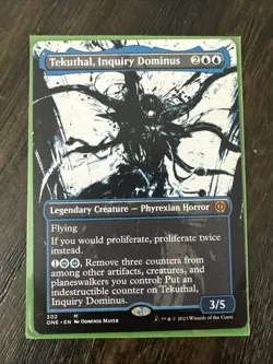 MTG Magic The Gathering Card Tekuthal, Inquiry Dominos 302 - Image 1