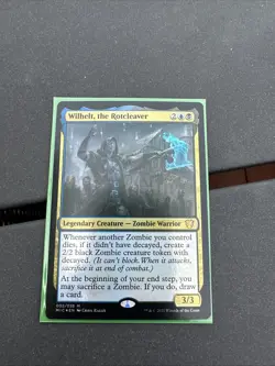 MTG Card Wilhelt, the Rotcleaver Commander: Innistrad: Midnight Hunt Foil002/038 - Image 1