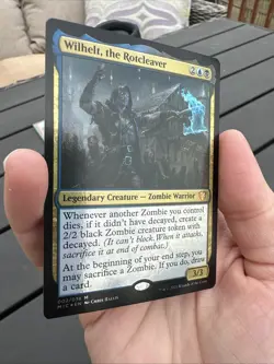 MTG Card Wilhelt, the Rotcleaver Commander: Innistrad: Midnight Hunt Foil002/038 - Image 3