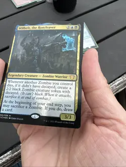 MTG Card Wilhelt, the Rotcleaver Commander: Innistrad: Midnight Hunt Foil002/038 - Image 5