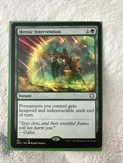 MTG Card Heroic Intervention Commander Adventures in the Forgotten Realms Regula - Image 1