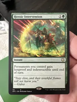 MTG Card Heroic Intervention Commander Adventures in the Forgotten Realms Regula - Image 3