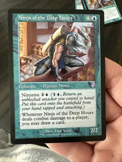 MTG Card Ninja of the Deep Hours Time Spiral Remastered Regular 313 - Image 9