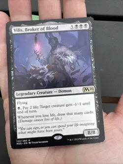 MTG Magic The Gathering Card Vilis, Broker of Blood Core Set 2020 Regular - Image 3
