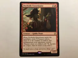 MTG Commander 2019 DOCKSIDE EXTORTIONIST NM (0074) Graded Power - Image 1