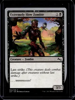 Extremely Slow Zombie (B) #54 (NM) Unstable UST Magic MTG - Image 1
