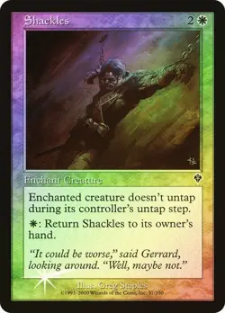 Invasion MTG FOIL Shackles Magic - Image 1