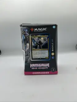 WOTC MtG Commander Kamigawa - Neon Dynasty - Buckle Up New-Factory Sealed! 195166105352 - Image 1