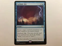 MTG Commander Masters CYCLONIC RIFT NM (0073) Graded Power - Image 1