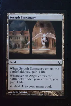 Magic The Gathering MTG SERAPH SANCTUARY Avacyn Restored LP Lightly Played - Image 1
