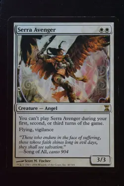 Magic The Gathering MTG SERRA AVENGER Time Spiral LP Lightly Played - Image 1