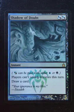 Magic The Gathering MTG SHADOW OF DOUBT FOIL Ravnica: City of Guilds LP Played - Image 1