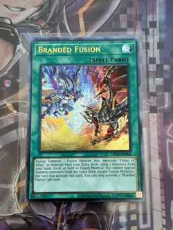 Yugioh Branded Fusion OP22-EN002 Ultimate Rare Unlimited NM - Image 1
