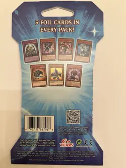 YuGiOh Battles of Legend Monster Mayhem Sleeved Booster Pack 1st Edition Sealed - Image 2