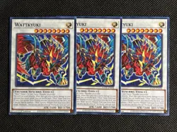 3x YuGiOh! - Wattkyuki AGOV-EN038 Common 1st Edition Near Mint - Image 1