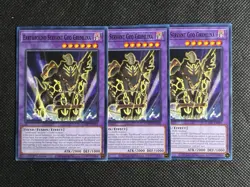 3x YuGiOh! - Earthbound Servant Geo Gremlina AGOV-EN031 Common 1st Edition NM - Image 1