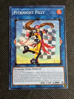 3x YuGiOh! - Pitknight Filly AGOV-EN084 Common 1st Edition Near Mint - Image 2