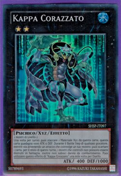 KAPPA CORAZZATO (Armored Kappa) • Super R • SHSP IT097 • Unl • Yugioh ANDYCARDS - Image 1