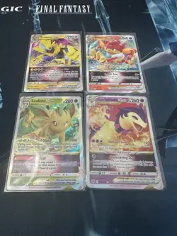 Pokemon VStar 4 Card Lot Bundle Set TCG - Image 1