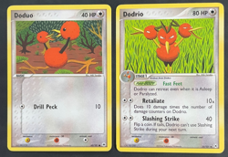 Pokemon Cards: Dodrio 33/101 & Doduo 60/101 EX Hidden Legends Set Rare! MP - Image 1