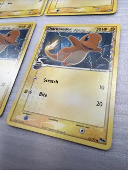 POP Series 5 Charmander 10/17 Non Holo Promo Common Pokemon Card 2007 4x Nm - Image 4