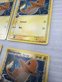 POP Series 5 Charmander 10/17 Non Holo Promo Common Pokemon Card 2007 4x Nm - Image 5