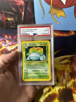 Venusaur Holo 18/130 - PSA 6 - 1999-2000 WOTC - Pokemon TCG Card - Excellent/NM - Image 2