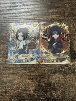 Naruto Kayou Chibi Card Set (Sasuke & Itachi) - Image 1