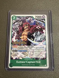 Eustass"Captain"Kid Treasure Cruise ST02-013 One Piece Promotion Cards - Image 1