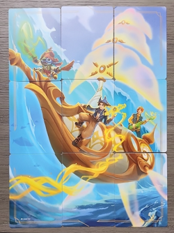 Disney Lorcana 9 Card Puzzle Azurite Sea - Image 1