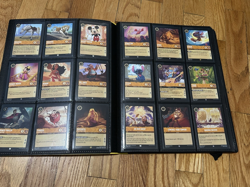 Lorcana The First Chapter complete set 204/204 M/NM & Art Cards in Binder! - Image 1