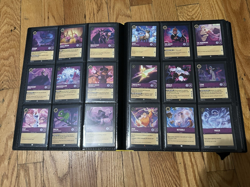 Lorcana The First Chapter complete set 204/204 M/NM & Art Cards in Binder! - Image 5