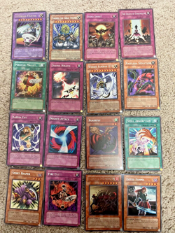 Vintage Yugioh Ultra Rare/Super/Ultra Bundle W/1st Editions 16 Cards - Image 1