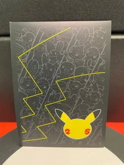 Pokemon Celebrations Surfing Pikachu V 008/025 Full Art Holo Rare TCG Card 2021 - Image 2