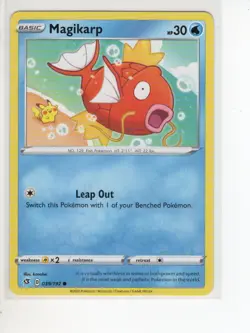 MAGIKARP REBEL CLASH SET POKEMON CARD 039/192 LP - Image 1
