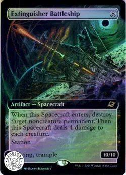 MTG Extinguisher Battleship (Ext) (355) | NM Foil | Edge of Eternities (EOE) - Image 1