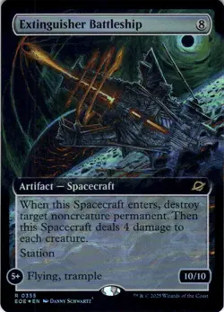 MTG Extinguisher Battleship (Ext) (355) | NM Foil | Edge of Eternities (EOE) - Image 2