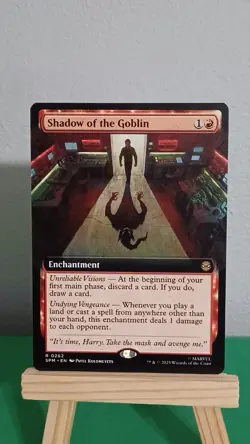 2025 Marvel's Magic The Gathering MTG R 0262 Shadow Of The Goblin - Image 1